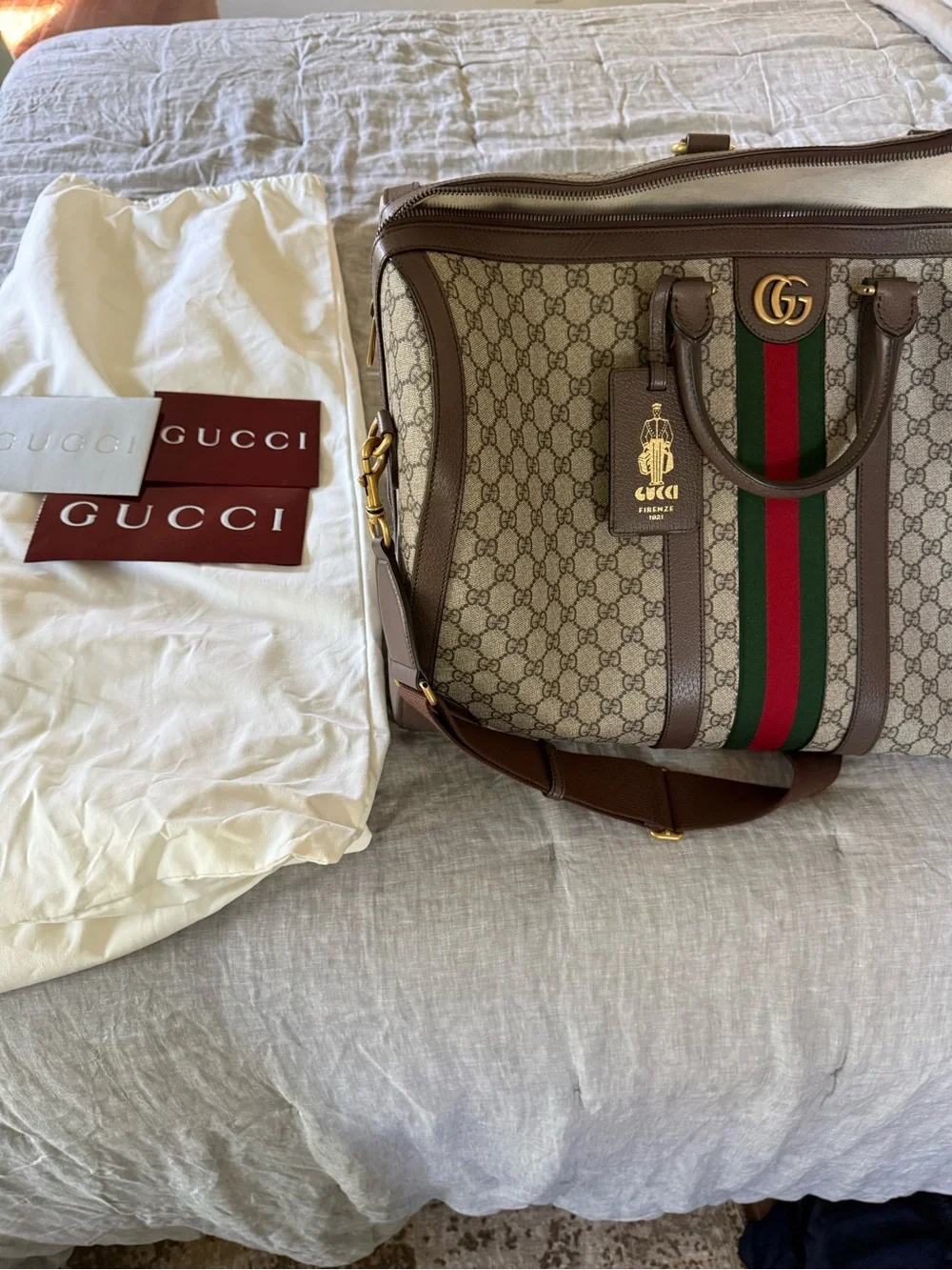 Gucci travel bag